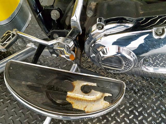 1HD1BWB1X4Y024447 - 2004 HARLEY-DAVIDSON FLSTCI YELLOW photo 13