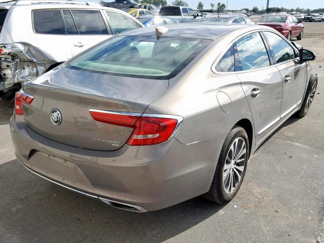 1G4ZS5SS7JU123488 - 2018 BUICK LACROSSE P GRAY photo 4