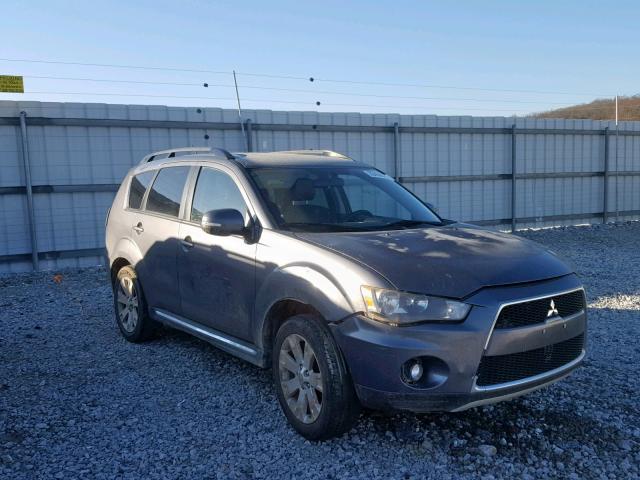 JA4AS3AW6BU033674 - 2011 MITSUBISHI OUTLANDER GRAY photo 1