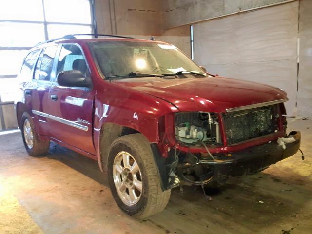 1GKDT13S162246861 - 2006 GMC ENVOY MAROON photo 1