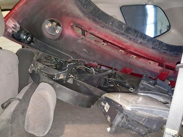 1GKDT13S162246861 - 2006 GMC ENVOY MAROON photo 9