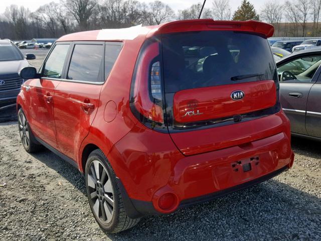 KNDJX3A56F7785796 - 2015 KIA SOUL ! Qırmızı foto 3