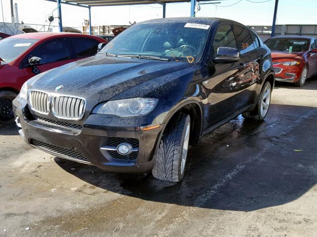 5UXFG8C5XALZ94635 - 2010 BMW X6 XDRIVE5 BLACK photo 2