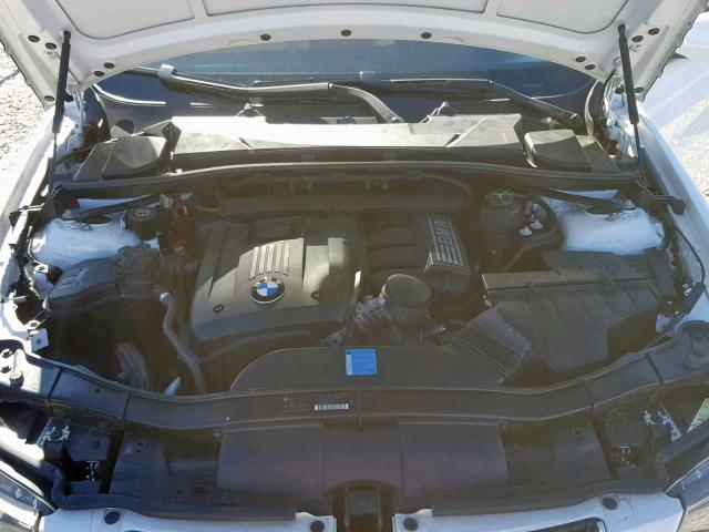 WBAVC93588K038422 - 2008 BMW 328 XI WHITE photo 7