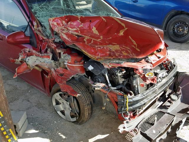 KL1TD6DE1BB123492 - 2011 CHEVROLET AVEO LS RED photo 9