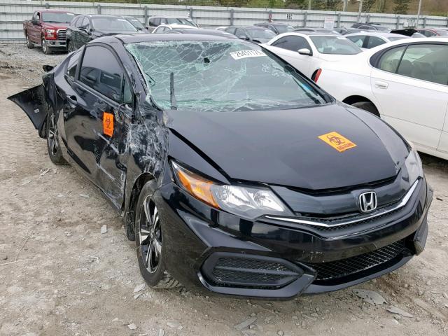 2HGFG3A81EH525049 - 2014 HONDA CIVIC EX BLACK photo 1