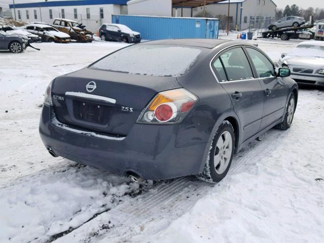 1N4AL21E07N461817 - 2007 NISSAN ALTIMA 2.5 CHARCOAL photo 4