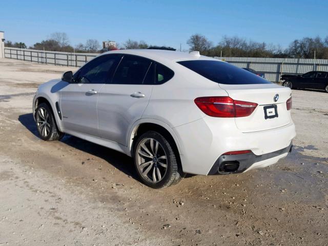 5UXKU2C54F0N77556 - 2015 BMW X6 XDRIVE3 WHITE photo 3