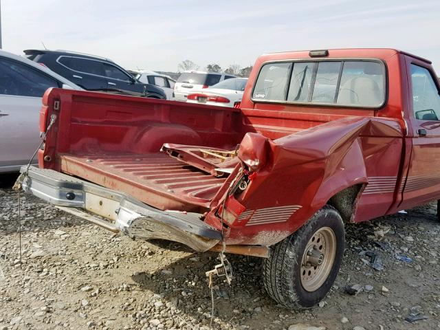 1FTCR10A1NTA88970 - 1992 FORD RANGER MAROON photo 9