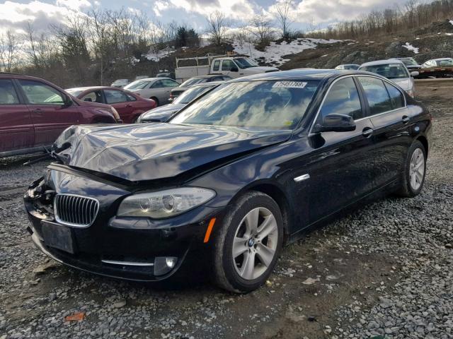 WBAXH5C50DDW14280 - 2013 BMW 528 XI BLACK photo 2