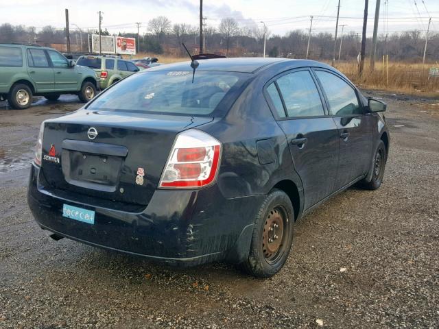 3N1AB61E58L757845 - 2008 NISSAN SENTRA 2.0 BLACK photo 4