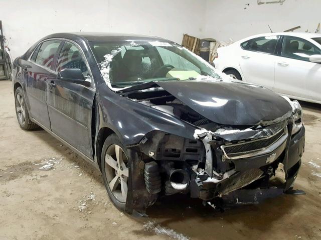 1G1ZC5E17BF240779 - 2011 CHEVROLET MALIBU 1LT BLACK photo 1