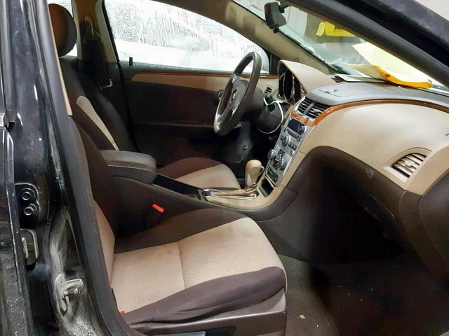 1G1ZC5E17BF240779 - 2011 CHEVROLET MALIBU 1LT BLACK photo 5
