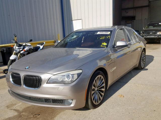 WBAKA8C5XBCY36392 - 2011 BMW ALPINA B7 ოქროსფერი ფოტო 2