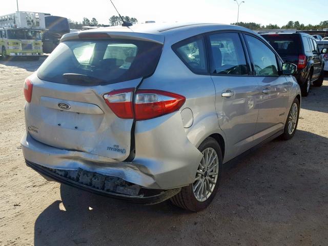 1FADP5AU0DL510192 - 2013 FORD C-MAX SE SILVER photo 4