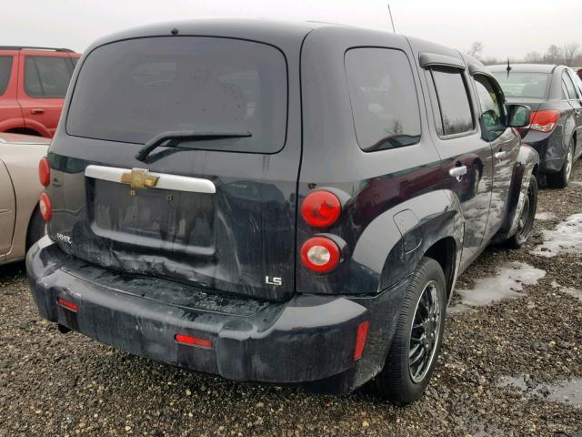 3GNDA13D16S589006 - 2006 CHEVROLET HHR LS Negro foto 4