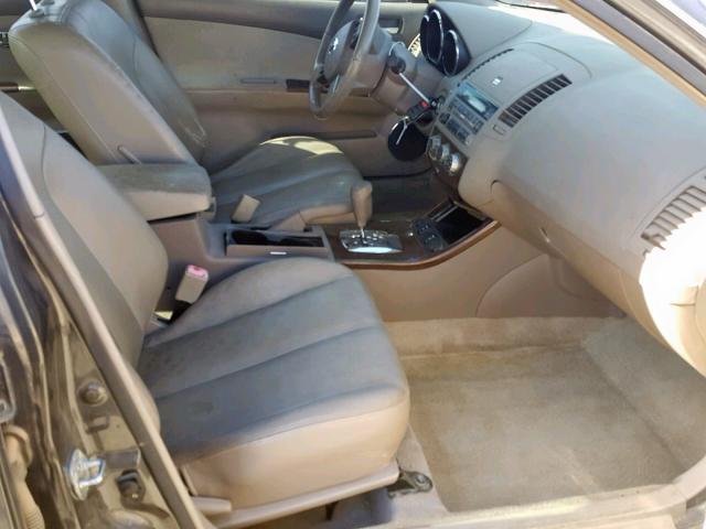 1N4BL11D05C311186 - 2005 NISSAN ALTIMA SE CHARCOAL photo 5