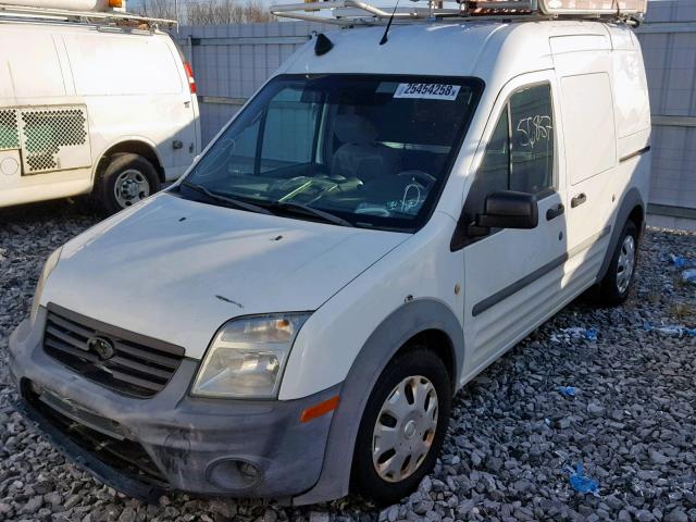 NM0LS7ANXBT054740 - 2011 FORD TRANSIT CO WHITE photo 2