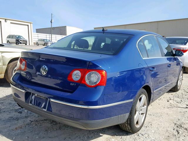 WVWAK73C18P095457 - 2008 VOLKSWAGEN PASSAT KOM BLUE photo 4