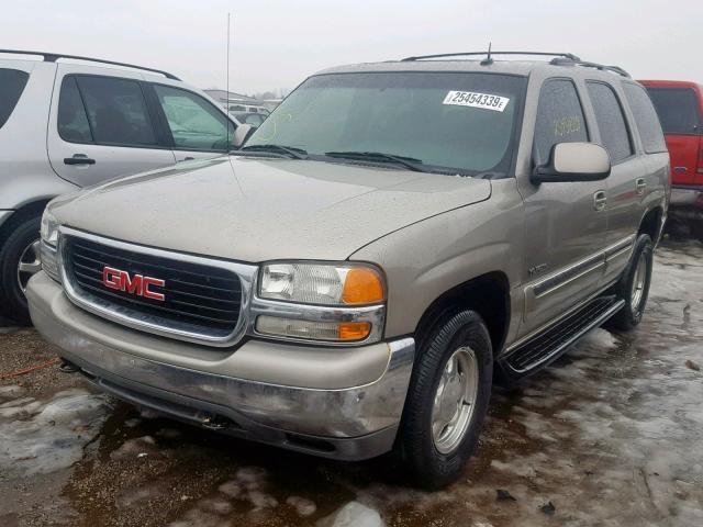 1GKEK13Z53J318456 - 2003 GMC YUKON BEIGE photo 2