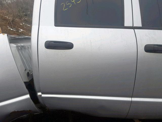 1D7KS28D87J609238 - 2007 DODGE RAM 2500 S SILVER photo 6