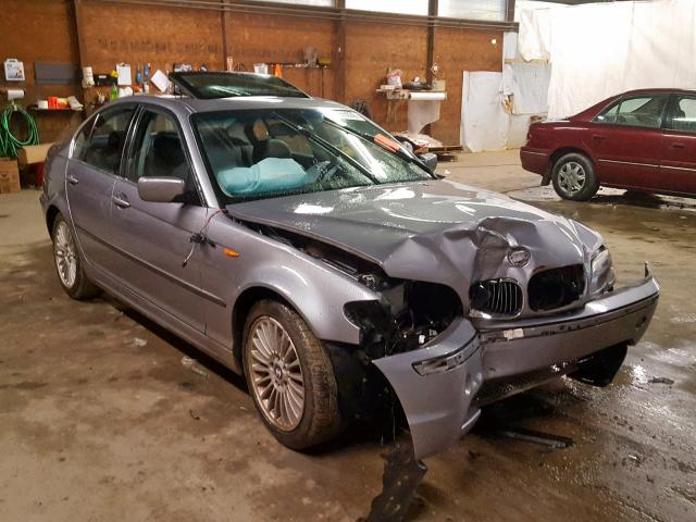 WBAEW53433PN31816 - 2003 BMW 330 XI BLUE photo 1