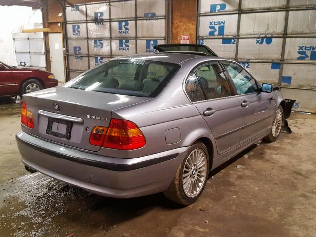 WBAEW53433PN31816 - 2003 BMW 330 XI BLUE photo 4