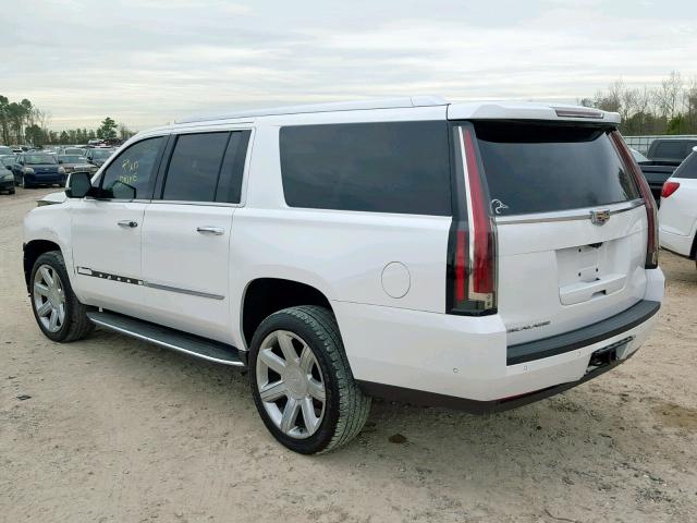 1GYS3HKJ9HR272309 - 2017 CADILLAC ESCALADE E WHITE photo 3