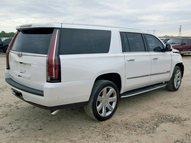 1GYS3HKJ9HR272309 - 2017 CADILLAC ESCALADE E WHITE photo 4