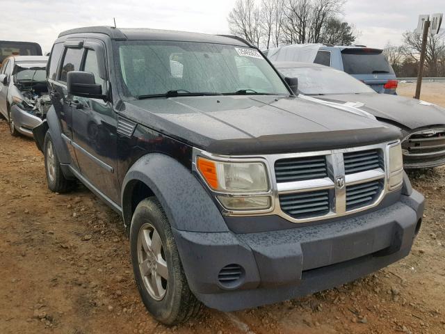 1D8GU28K77W728976 - 2007 DODGE NITRO SXT BLACK photo 1