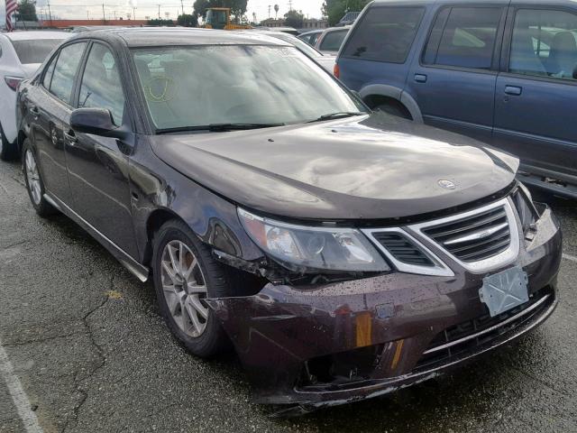 YS3FA4CY0B1311045 - 2011 SAAB 9-3 2.0T BROWN photo 1