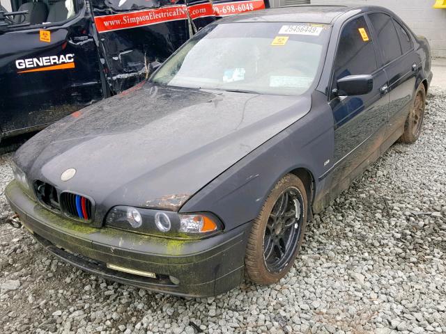 WBADN63442GN85371 - 2002 BMW 540 I AUTO BLACK photo 2