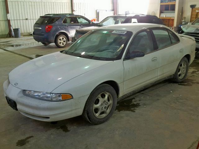 1G3WH52K4WF360702 - 1998 OLDSMOBILE INTRIGUE WHITE photo 2