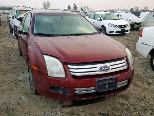 3FAHP06Z97R228583 - 2007 FORD FUSION S BURGUNDY photo 1