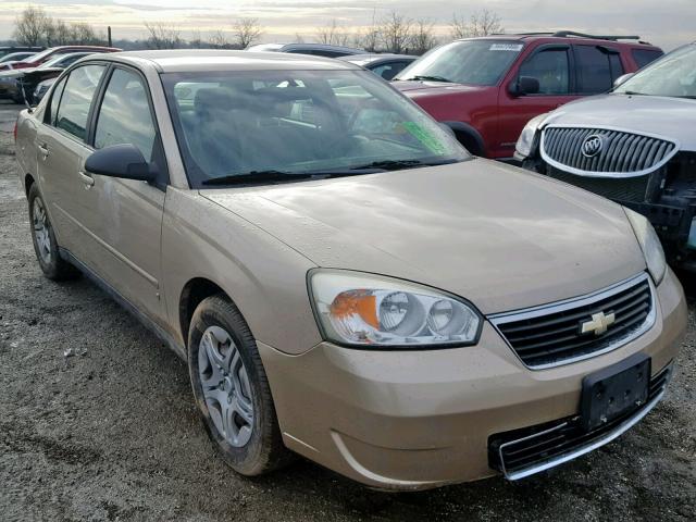 1G1ZS58N07F279416 - 2007 CHEVROLET MALIBU LS Бежевый фото 1