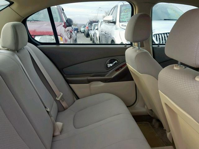 1G1ZS58N07F279416 - 2007 CHEVROLET MALIBU LS Бежевый фото 6
