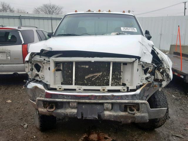 1FTSW31F12EC42555 - 2002 FORD F350 SRW S WHITE photo 10