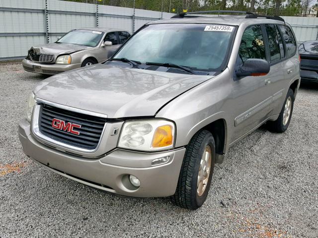 1GKDT13S222354478 - 2002 GMC ENVOY SILVER photo 2