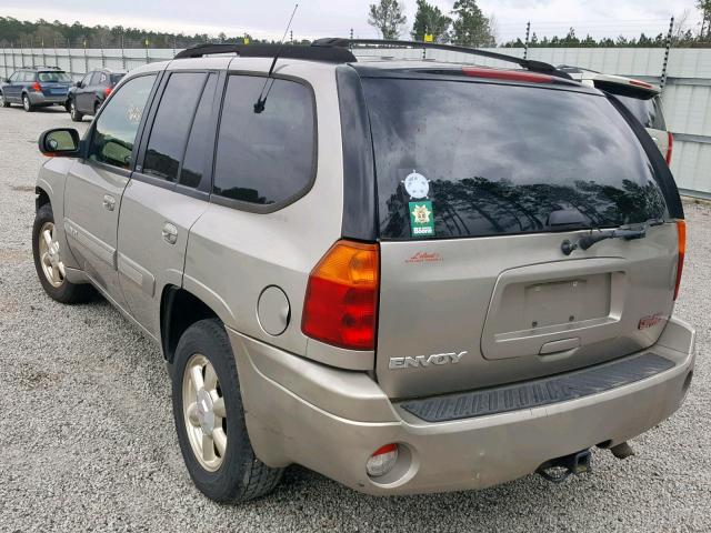 1GKDT13S222354478 - 2002 GMC ENVOY SILVER photo 3