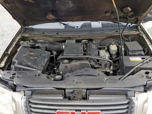 1GKDT13S222354478 - 2002 GMC ENVOY SILVER photo 7