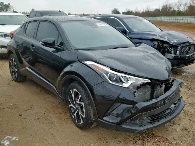 NMTKHMBX3JR004401 - 2018 TOYOTA C-HR XLE BLACK photo 1