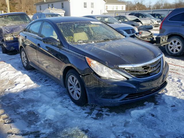 5NPEB4AC3BH208234 - 2011 HYUNDAI SONATA GLS BLUE photo 1