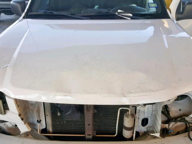 1GCCS149698103184 - 2009 CHEVROLET COLORADO WHITE photo 7