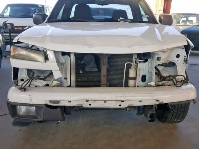 1GCCS149698103184 - 2009 CHEVROLET COLORADO WHITE photo 9