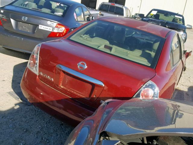 1N4BL11D15C234912 - 2005 NISSAN ALTIMA SE BURGUNDY photo 4