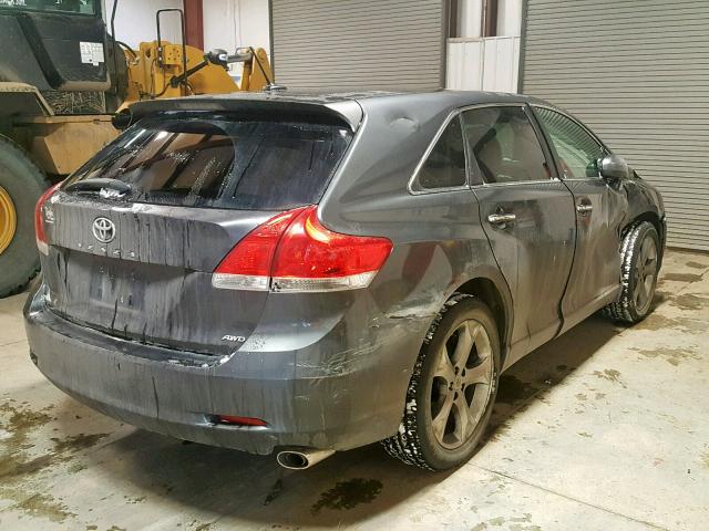 4T3BK3BB0BU057879 - 2011 TOYOTA VENZA BASE BLACK photo 4