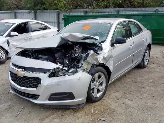 1G11B5SA5GF109703 - 2016 CHEVROLET MALIBU LIM 灰色 照片 2