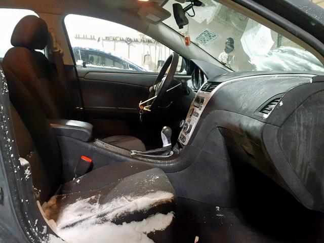 1G1ZH57B994184308 - 2009 CHEVROLET MALIBU 1LT GRAY photo 5