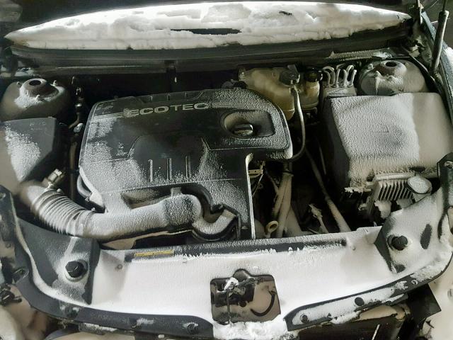 1G1ZH57B994184308 - 2009 CHEVROLET MALIBU 1LT GRAY photo 7