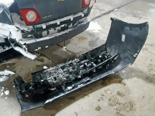 1G1ZH57B994184308 - 2009 CHEVROLET MALIBU 1LT GRAY photo 9